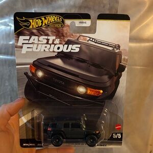 Hot Wheels Fast & Furious Black Toyota FJ Cruiser Die-Cast Toy